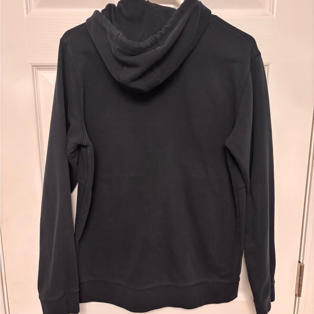 Jordan Black Hoodie with White Jumpman - Picture 6 of 11